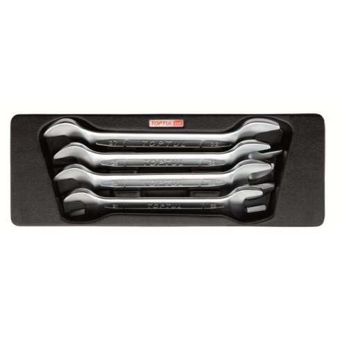 Набор-сет ключей рожковых 21-32мм Toptul GAAT0406 4 предмета