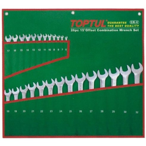 Набор ключей комбинированных TopTul 6-32мм 26шт (GAAA2604)