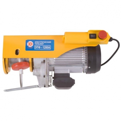 Тельфер электрический Калибр ЭТФ-1200А
