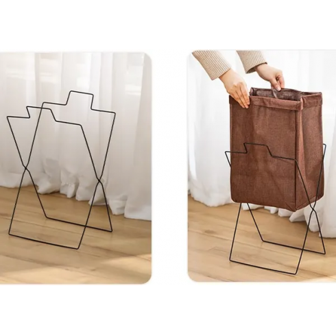 Корзина для белья Deli Vusign VS629BR (58 л, коричневый)
