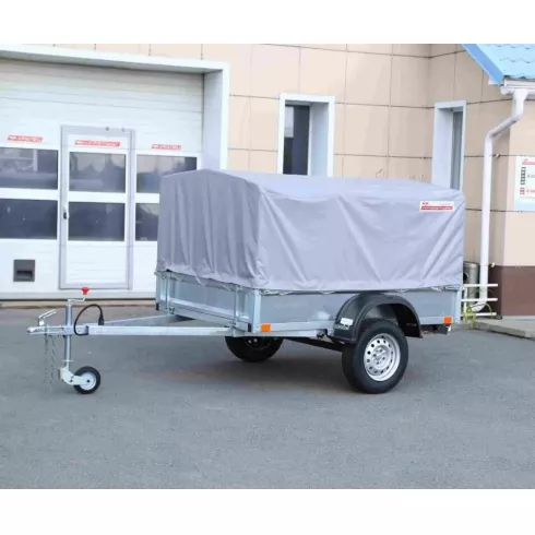 Автомобильный прицеп Курганский УРАЛЕЦ (2.0х1.3х0.32 м ресс.4)