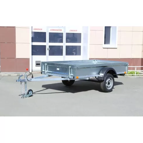 Автомобильный прицеп Курганский УРАЛЕЦ (2.5х1.5х0.32 м ресс.4)
