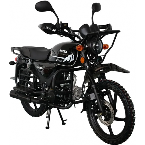 Мопед AVM Alpha OFFROAD (черный)