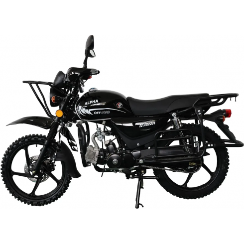 Мопед AVM Alpha OFFROAD (черный)