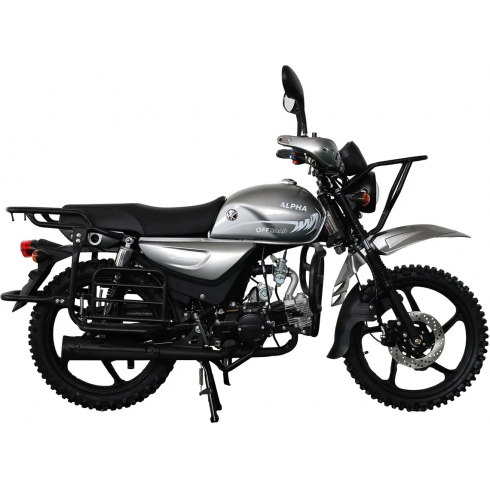 Мопед AVM Alpha OFFROAD (серый)