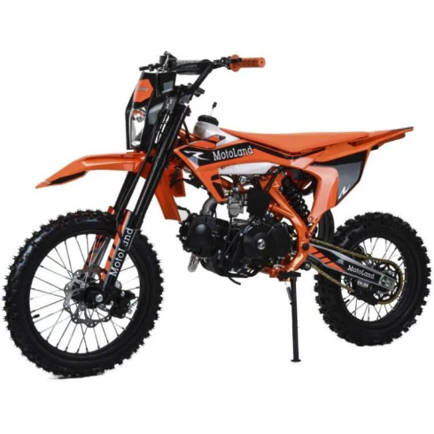 Питбайк Motoland SX 125E 17/14 (оранжевый)