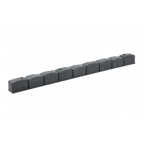 Бордюр садовый Multy Home Roman Stone (120 см, серый)