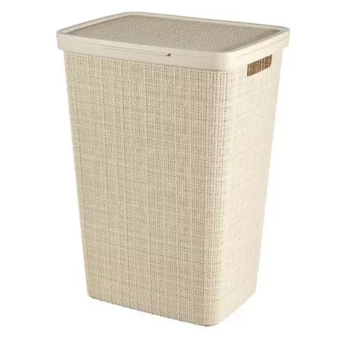 Корзина для белья Curver Jute (58 л, кремовый)