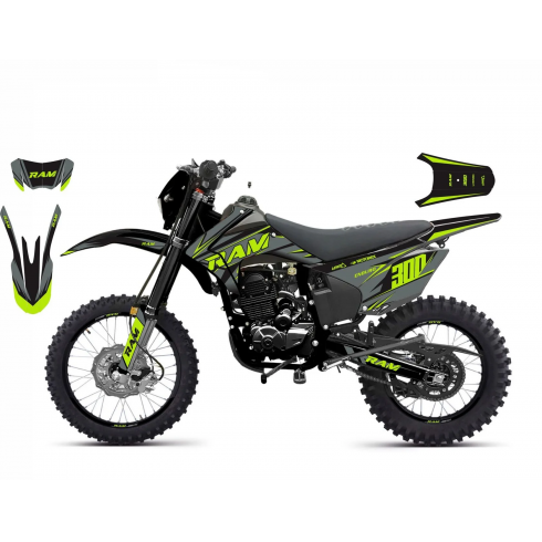 Мотоцикл RAM ENDURO 300 (зеленый)