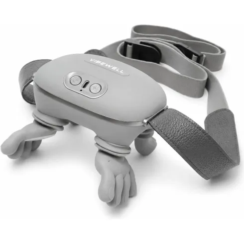 Массажер для шеи и плеч VibeWell P-054 (серый)
