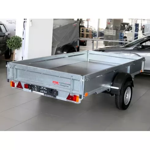 Автомобильный прицеп Курганский УРАЛЕЦ (3.0х1.5х0.32 м ресс.4)