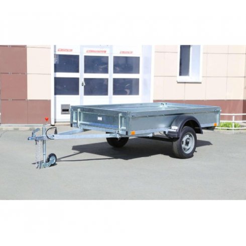 Автомобильный прицеп Курганский УРАЛЕЦ (2.5х1.5х0.32 м ресс.4)