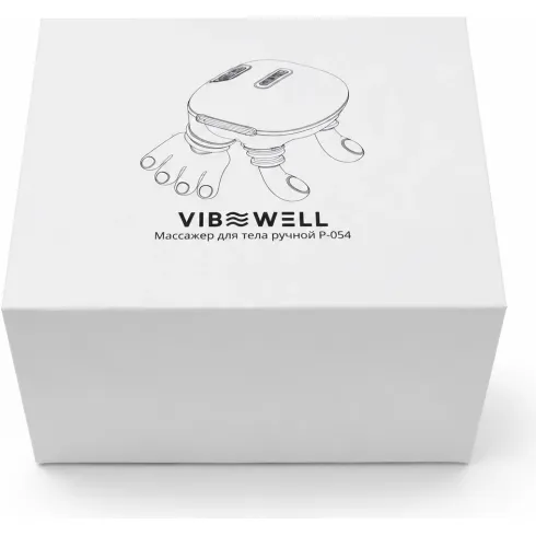 Массажер для шеи и плеч VibeWell P-054 (серый)