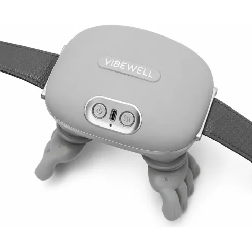 Массажер для шеи и плеч VibeWell P-054 (серый)