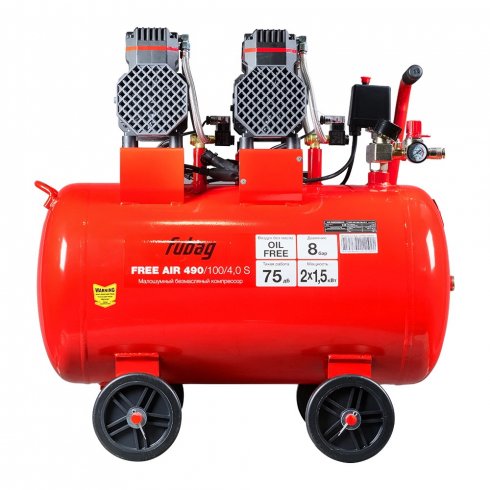 Компрессор безмасляный Fubag Free Air 490/100/4.0 S