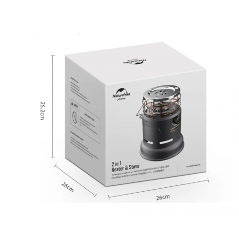 Обогреватель газовый портативный Naturehike NH20RJ008-BL