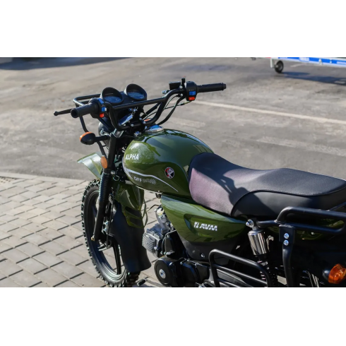 Мопед AVM Alpha OFFROAD (зеленый)