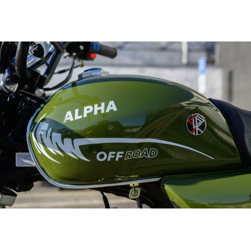 Мопед AVM Alpha OFFROAD (зеленый)