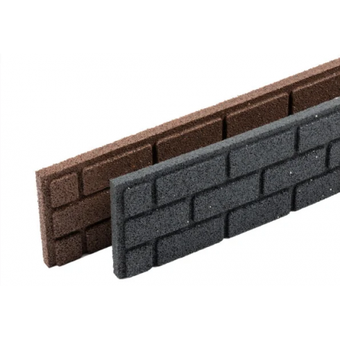 Бордюр садовый Multy Home EZ Border Bricks (120 см, серый)