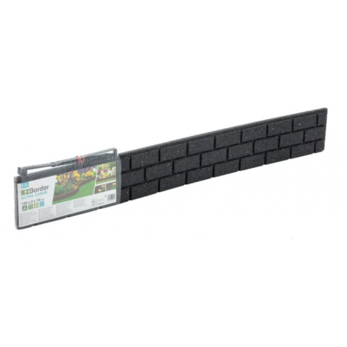 Бордюр садовый Multy Home EZ Border Bricks (120 см, серый)