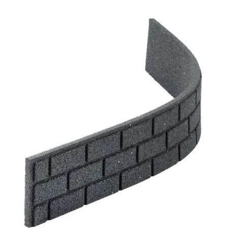 Бордюр садовый Multy Home EZ Border Bricks (120 см, серый)