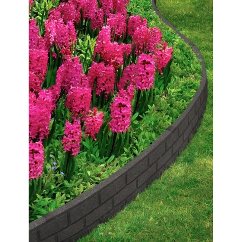 Бордюр садовый Multy Home EZ Border Bricks (120 см, серый)