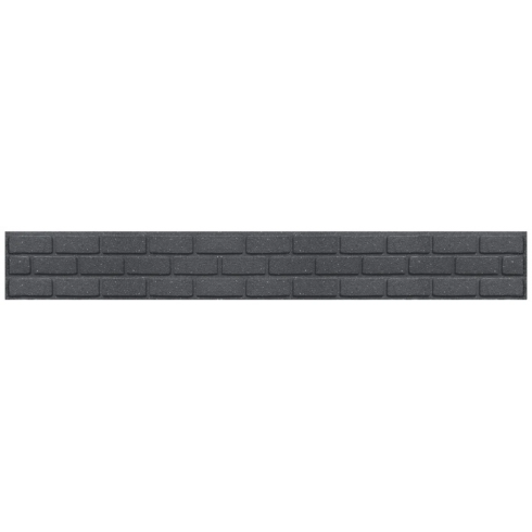 Бордюр садовый Multy Home EZ Border Bricks (120 см, серый)