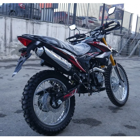 Мотоцикл VENTO (VMC) Enduro CG250 (белый/красный)