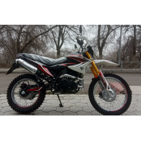 Мотоцикл VENTO (VMC) Enduro CG250 (белый/красный)