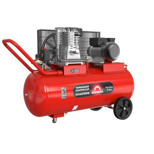 Компрессор поршневой SUNREKA GC440/100FB