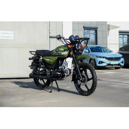 Мопед AVM Alpha OFFROAD (зеленый)