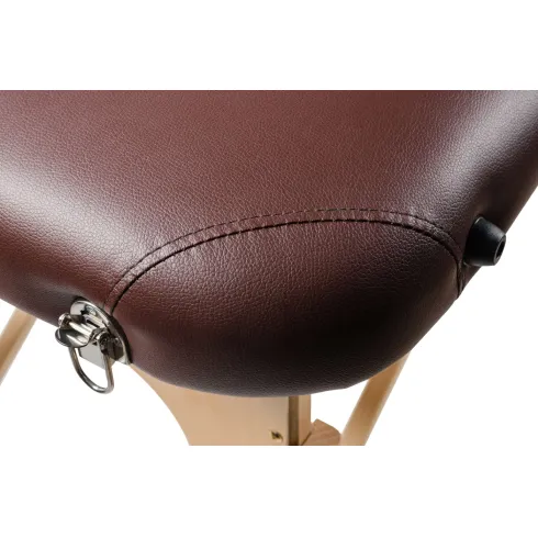 Массажный стол Atlas Sport складной 2-с 60 см деревянный (коричневый, сумка в подарок)