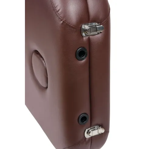 Массажный стол Atlas Sport складной 2-с 60 см деревянный (коричневый, сумка в подарок)