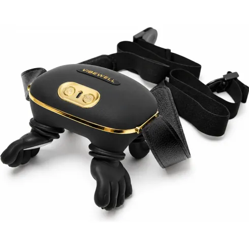 Массажер для шеи и плеч VibeWell P-054 (черный)