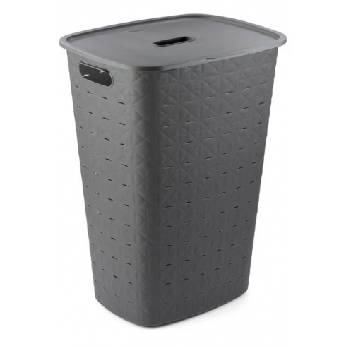 Корзина для белья Curver Softex (56 л, серый)