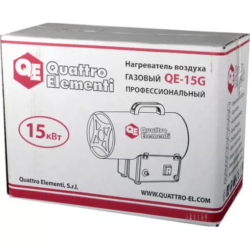 Тепловая пушка газовая Quattro Elementi QE-15G
