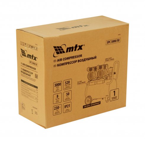 Компрессор безмасляный MTX SPC 3000/50