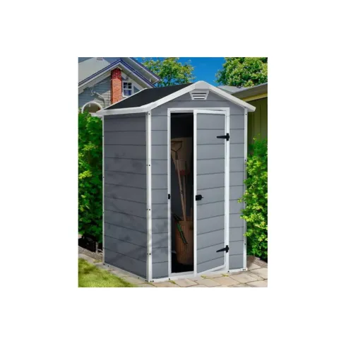 Хозблок садовый Keter Manor 4x3 серый