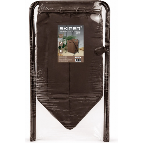 Корзина для белья складная Skiper SBS70 (70 л, коричневый)