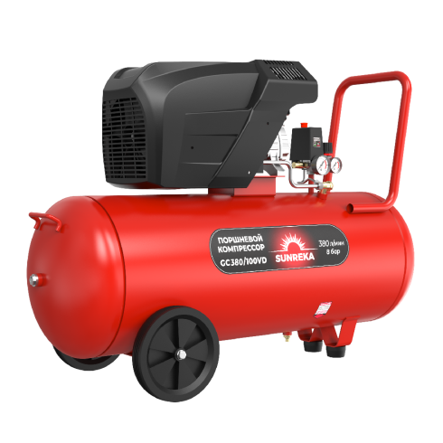 Компрессор поршневой SUNREKA GC380/100VD