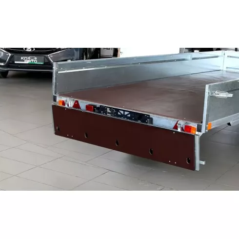 Автомобильный прицеп Курганский УРАЛЕЦ (3.5х1.5х0.32 м) 2ос