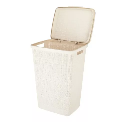 Корзина для белья Curver Jute (58 л, кремовый)