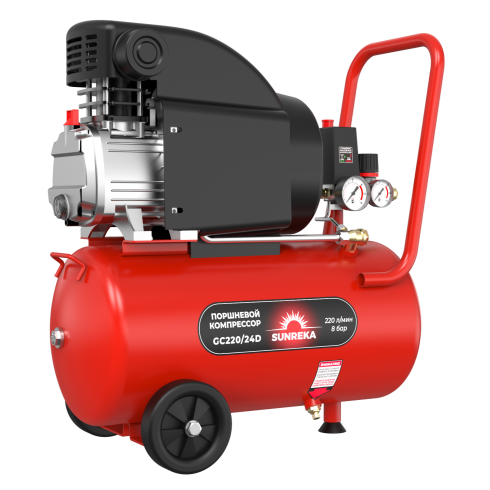 Компрессор поршневой SUNREKA GC220/24D