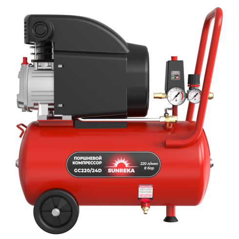 Компрессор поршневой SUNREKA GC220/24D