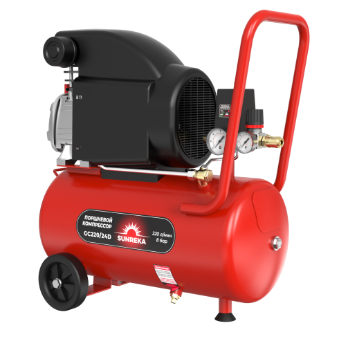 Компрессор поршневой SUNREKA GC220/24D