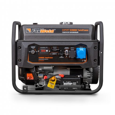Генератор бензиновый Foxweld Expert G3900E TwinPower