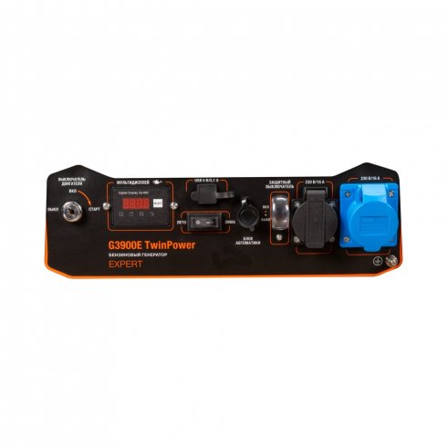 Генератор бензиновый Foxweld Expert G3900E TwinPower