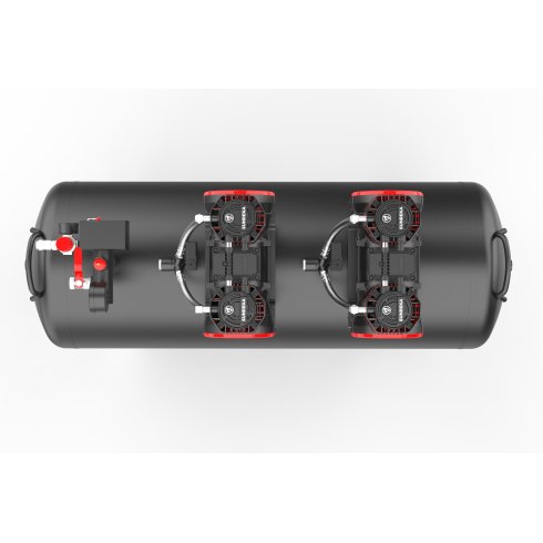 Компрессор поршневой безмасляный SUNREKA GFC510/120DS