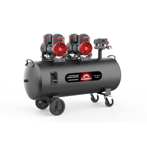 Компрессор поршневой безмасляный SUNREKA GFC510/120DS