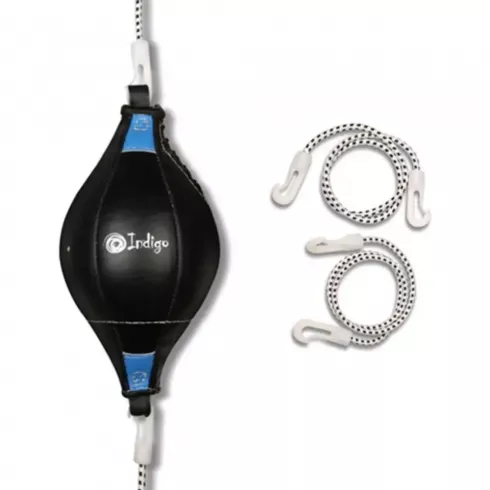 Боксерская груша Indigo Sport PS-1058 (черный/синий)